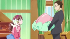 "You and Idol Pretty Cure" Episode 12 Story & Preview Stills Released: Tanaka Brings a Peach-Like Thing, Meroron Captured by a Crow...